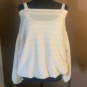 Off Shoulder free people top.
